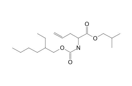 2-Aminopent-4-enoic acid, N-(2-ethylhexyloxycarbonyl)-, isobutyl ester