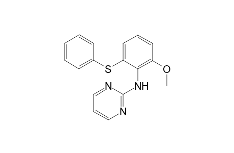 N-{2-Methoxy-6-(phenylthio)phenyl}pyrimidin-2-amine