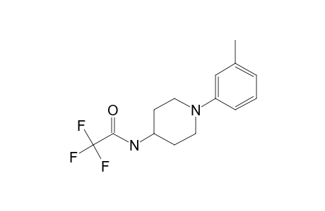 1-(3-Methylphenyl)-4-piperidinamine, N-trifluoroacetyl-