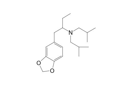 N,N-Diisobutyl-1-(3,4-methylenedioxyphenyl)butan-2-amine