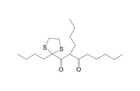 2-Butyl-1-(2'-butyl-[1,3]-dithiolane-2'-yl)-octane-1,3-dione