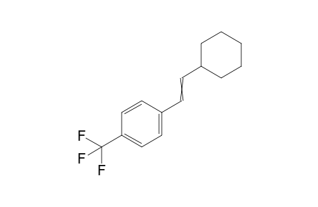 1-(2-cyclohexylvinyl)-4-(trifluoromethyl)benzene