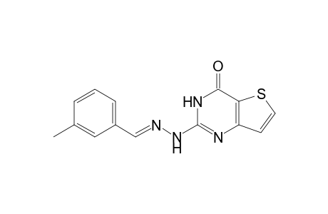 (E)-2-(2-(3-Methylbenzylidene)hydrazinyl)thieno[3,2-d]pyrimidin-4(3H)-one