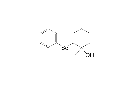 Cyclohexanol, 1-methyl-2-(phenylseleno)-, trans-