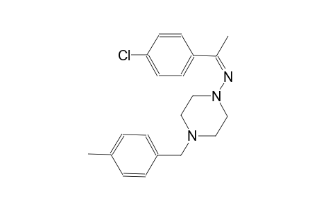 1-piperazinamine, N-[(Z)-1-(4-chlorophenyl)ethylidene]-4-[(4-methylphenyl)methyl]-