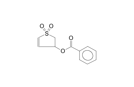 1,1-dioxido-2,3-dihydro-3-thienyl benzoate