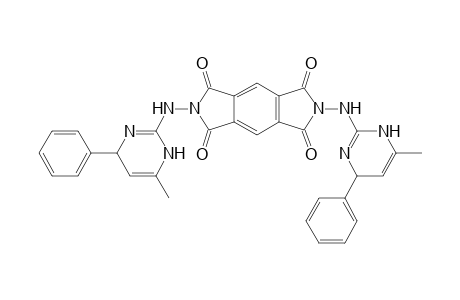 2,6-Bis-(6-methyl-4-phenyl-1,4-dihydro-pyrimidin-2-ylamino)pyrrolo[3,4-f]isoindole-1,3,5,7-tetraone