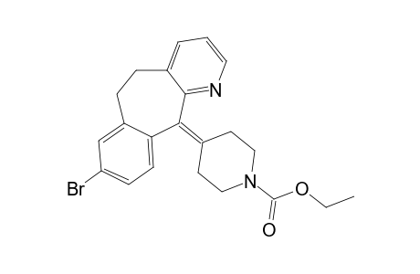8-BROMO-11-(N-CARBOETHOXY-4-PIPERIDYLIDENE)-6,11-DIHYDRO-5-H-BENZO-(5.6)_CYCLOPENTA-(1.2-B)-PYRIDINE;IMPURITY_II