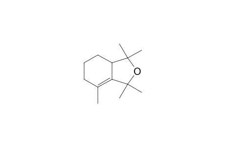 1,1,3,3,7-pentamethyl-3a,4,5,6-tetrahydro-2-benzofuran