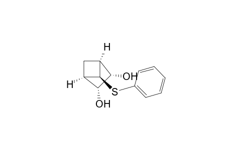 Bicyclo[2.1.1]hexane-2,3-diol, 5-(phenylthio)-, (1.alpha.,2.alpha.,3.alpha.,4.alpha.,5.beta.)-