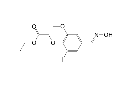 ethyl {4-[(E)-(hydroxyimino)methyl]-2-iodo-6-methoxyphenoxy}acetate