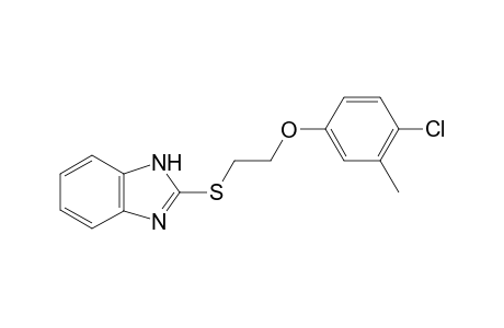 2-((2-(4-Chloro-3-methylphenoxy)ethyl)thio)-1H-benzo[d]imidazole