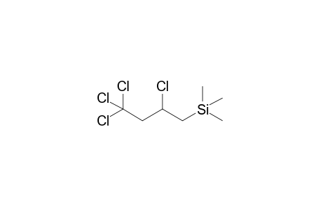 Trimethyl(2,4,4,4-tetrachlorobutyl)silane