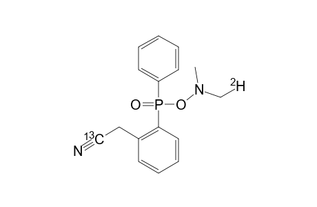 N-METHYL-N-METHYL-[(2)-H]-ORTHO-((2'-CYANO-[(13)-CN]-METHYLPHENYL)-PHENYLPHOSPHINYL)-HYDROXYLAMINE