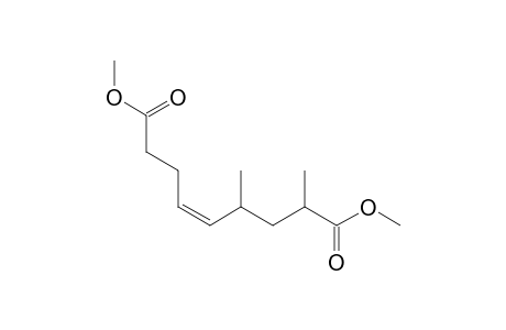6,8-Dimethyl-non-4-enedioic acid, dimethyl ester