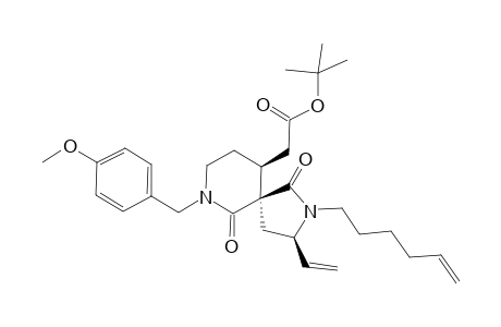 [(3R,5R,10S)-2-Hex-5-enyl-7-(4-methoxy-benzyl)-1,6-dioxo-3-vinyl-2,7-diaza-spiro[4.5]dec-10-yl]-acetic acid tert-butyl ester