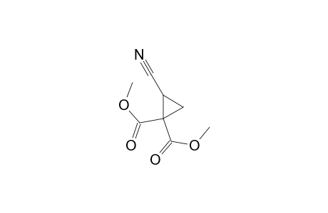Dimethyl 2-cyano-1,1-cyclopropanedicarboxylate