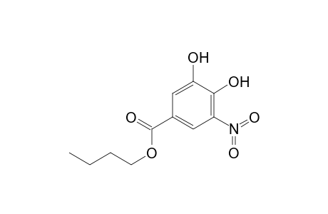 Benzoic acid, 3,4-dihydroxy-5-nitro-, butyl ester