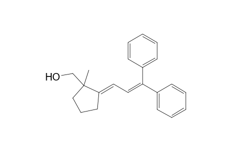 (E)-2-(3,3-Diphenylprop-2-enylidene)-1-hydroxymethyl-1-methylcyclopentane