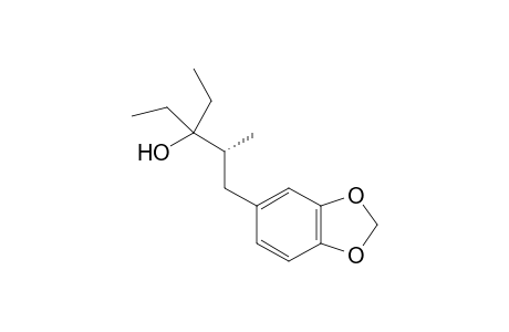 (R)-1-(benzo[d][1,3]dioxol-5-yl)-3-ethyl-2-methylpentan-3-ol