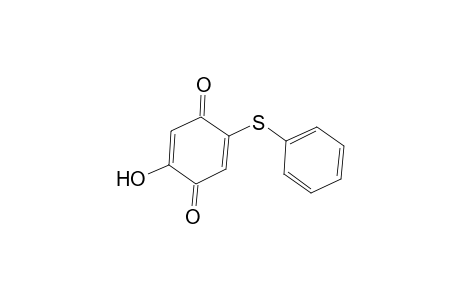 p-Benzoquinone, 2-hydroxy-5-(phenylthio)-