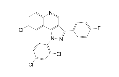8-chloro-1-(2,4-dichlorophenyl)-3-(4-fluorophenyl)-1H-pyrazolo[4,3-c]quinoline