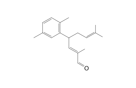 (E)-4-(2,5-Dimethylphenyl)-2,7-dimethyloct-2,6-dienal