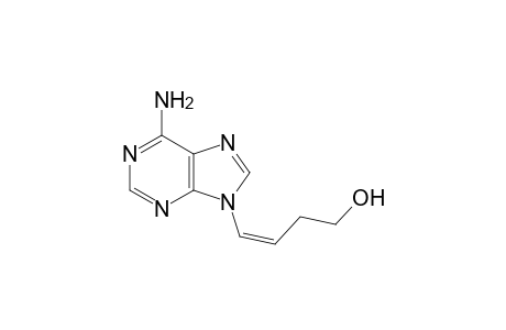 (Z)-4-(6-aminopurin-9-yl)-3-buten-1-ol