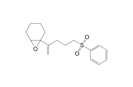 7-Oxabicyclo[4.1.0]heptane, 1-[1-methylene-4-(phenylsulfonyl)butyl]-