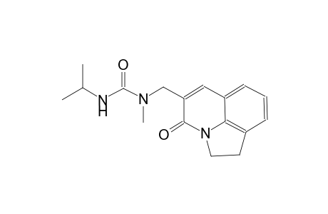 urea, N-[(1,2-dihydro-4-oxo-4H-pyrrolo[3,2,1-ij]quinolin-5-yl)methyl]-N-methyl-N'-(1-methylethyl)-