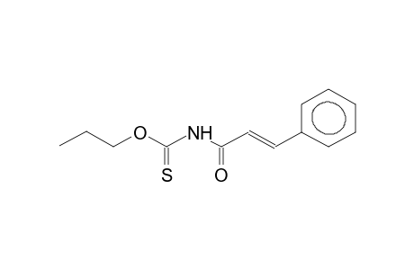 O-PROPYL N-(3-PHENYLPROPENOYL)THIOCARBAMATE