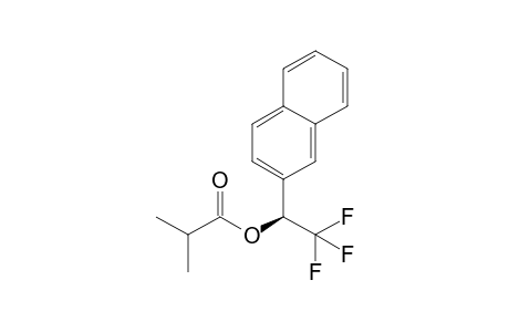 (S)-2,2,2-Trifluoro-1-(2-naphthyl)ethyl iso-butyrate