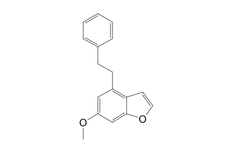 6-METHOXY-4-(2-PHENYLETHYL)-BENZOFURAN