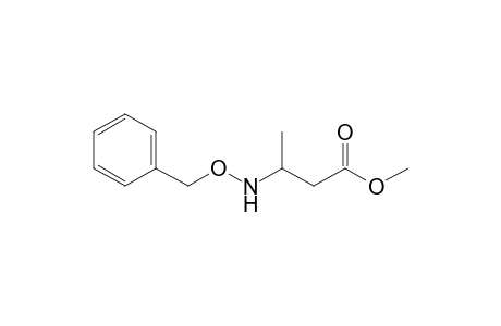Methyl 3-Benzyloxyaminobutanoate