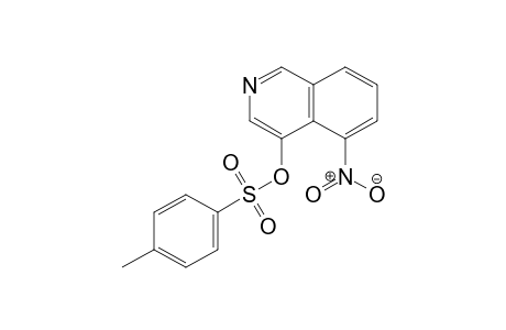 4-Isoquinolinol, 5-nitro-, 4-methylbenzenesulfonate (ester)