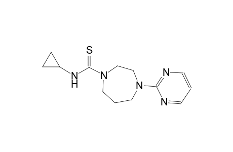 1H-1,4-diazepine-1-carbothioamide, N-cyclopropylhexahydro-4-(2-pyrimidinyl)-