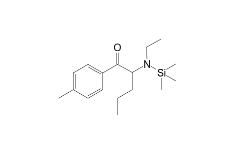 N-Ethyl-4'-methylnorpentedrone TMS