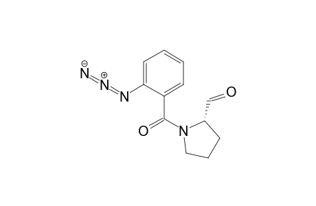 (2S)-N-(2-Azidobenzoyl)pyrrolidine-2-carboxaldehyde