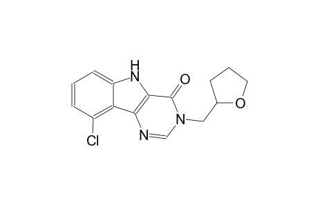 9-chloro-3-(tetrahydro-2-furanylmethyl)-3,5-dihydro-4H-pyrimido[5,4-b]indol-4-one