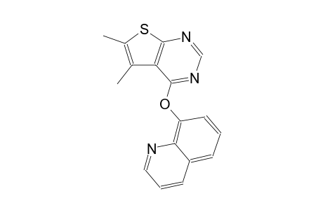 quinoline, 8-[(5,6-dimethylthieno[2,3-d]pyrimidin-4-yl)oxy]-