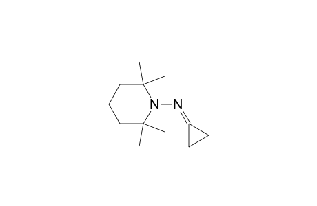 1-Piperidinamine, N-cyclopropylidene-2,2,6,6-tetramethyl-