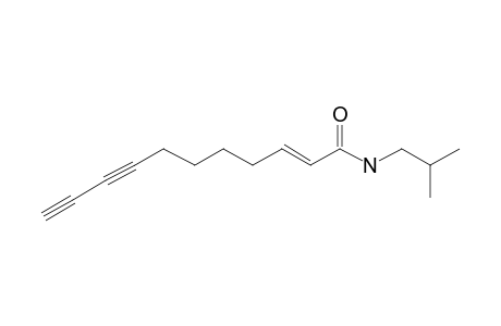 N-Isobutylundeca-2(E)-en-8,10-diynamide