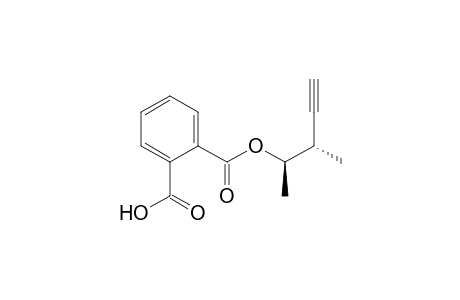 1,2-Benzenedicarboxylic acid, mono(1,2-dimethyl-3-butynyl) ester, (R*,S*)-(.+-.)-