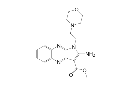1H-pyrrolo[2,3-b]quinoxaline-3-carboxylic acid, 2-amino-1-[2-(4-morpholinyl)ethyl]-, methyl ester