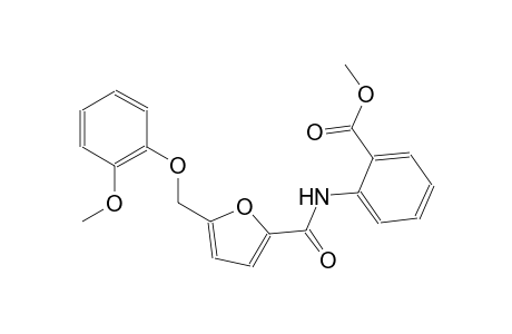 benzoic acid, 2-[[[5-[(2-methoxyphenoxy)methyl]-2-furanyl]carbonyl]amino]-, methyl ester