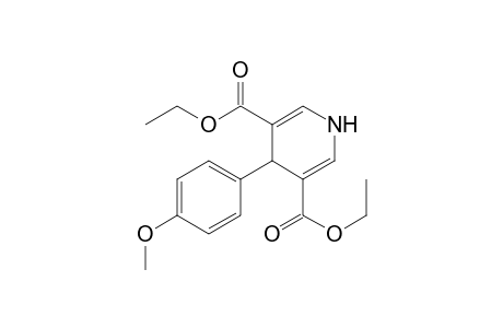 4-(4-methoxyphenyl)-1,4-dihydropyridine-3,5-dicarboxylic acid diethyl ester