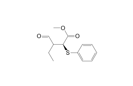 Methyl S-(-)-3-Formyl-2-(phenylthio)pentanoate