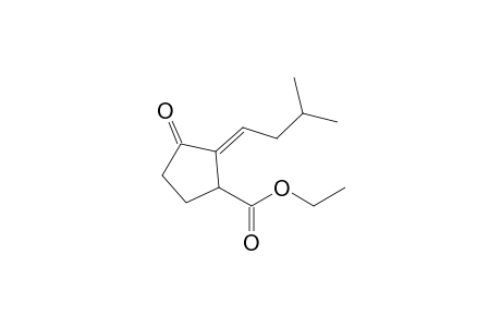 .alpha.-(3'-Methylbutylidene)-.beta.-(ethoxycarbonyl)cyclopentanone