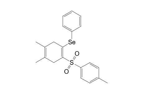4,5-Dimethyl-1-phenylseleno-2-(p-toluenesulfonyl)-1,4-cyclohexadiene