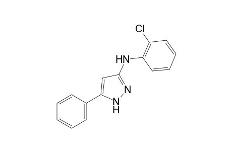 3-(o-chloroanilino)-5-phenylpyrazole